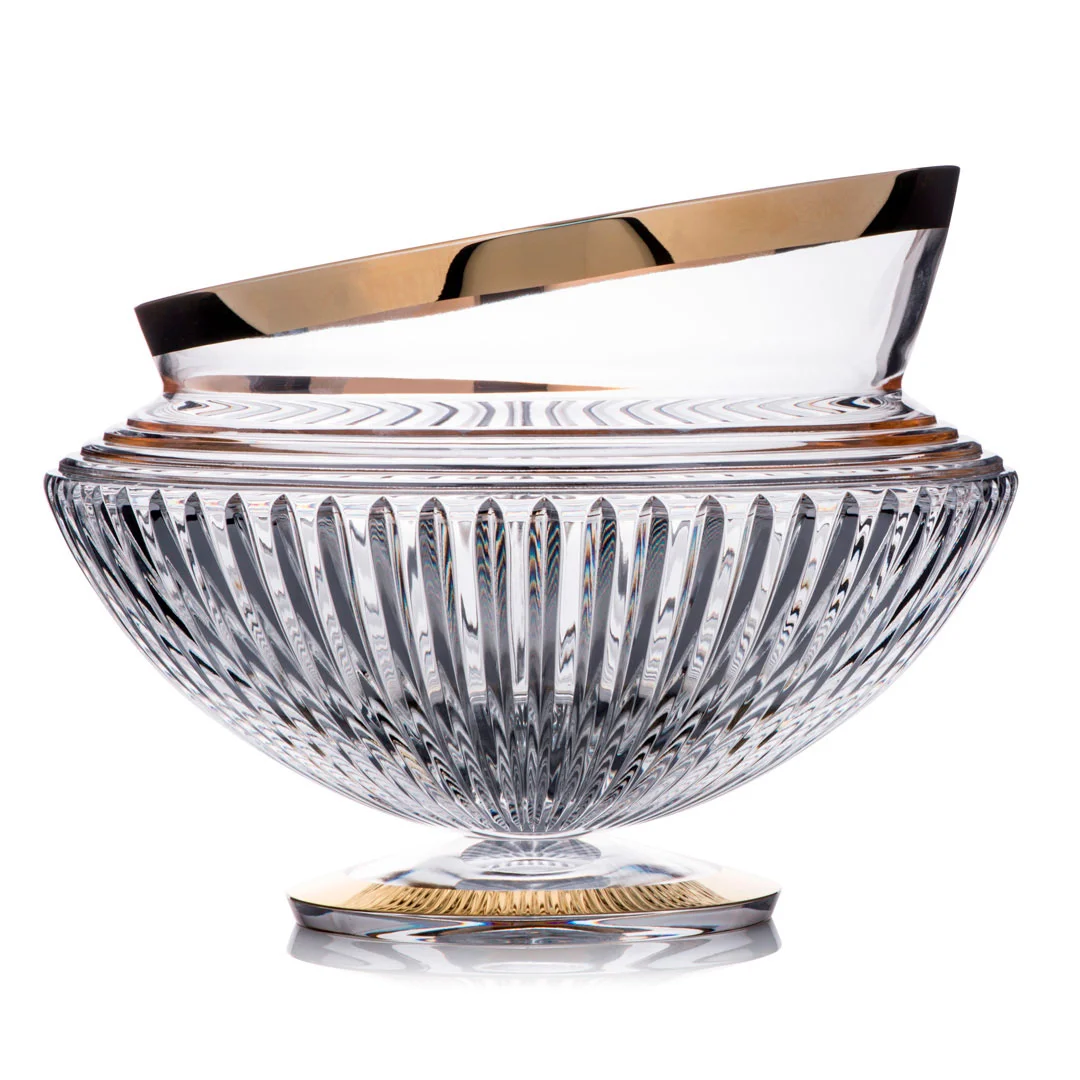 Rogaska AMPHORA GOLD Чаша на ножке 25 см